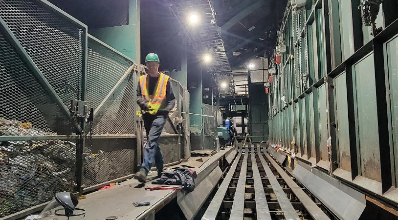 Rebuild of Chain Edge Belt Conveyor