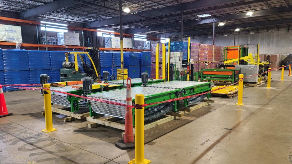 Layout and Precision Install of Automated Packaging Line